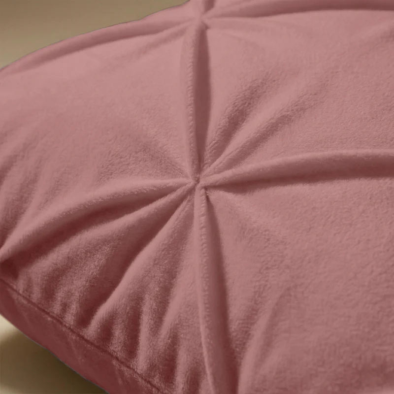 2-PACK: Kussenslopen Velvet Pintuck - Roze - Image 2