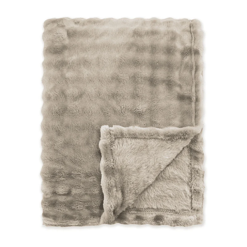 Bedsprei Ribbed Comfort - Taupe