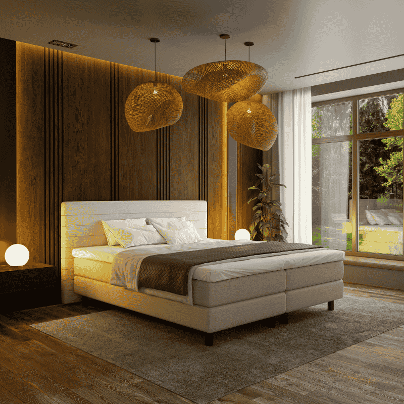Boxspring Hotel - Straight - Beige - Image 2