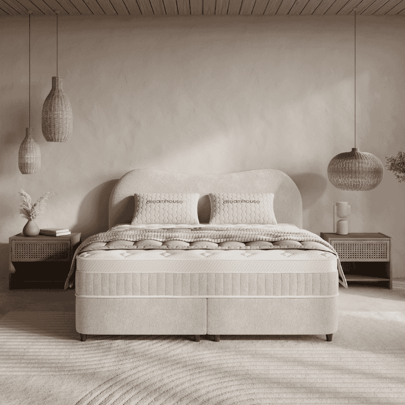 Boxspring met Opbergruimte - Arcus - Off-White - Image 5