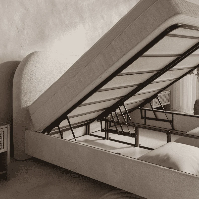 Boxspring met Opbergruimte - Arcus - Off-White - Image 8