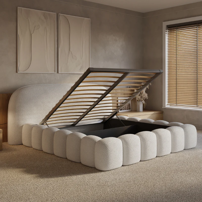 Boxspring met Opbergruimte Signature - Off-White - Image 4