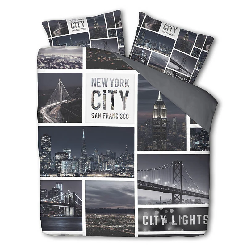 Dekbedovertrek City Lights