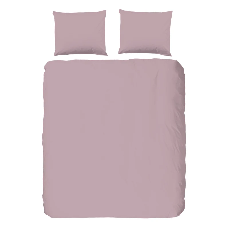 Dekbedovertrek Katoen-Percale - Roze