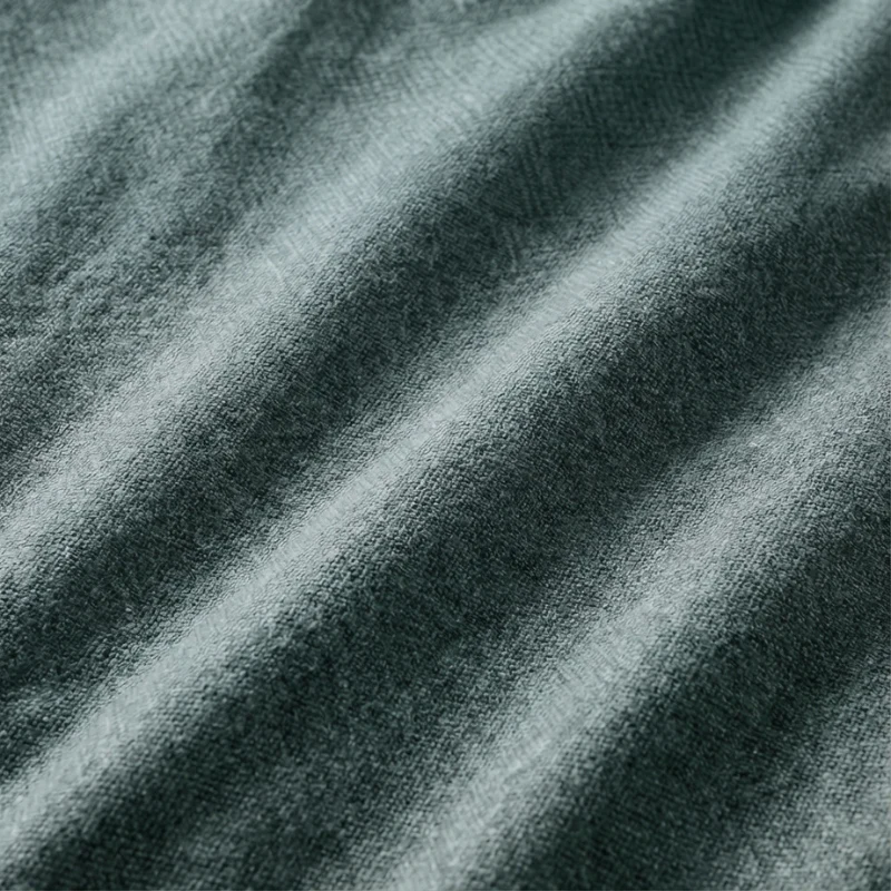 Dekbedovertrek Percale Katoen - Stonewash Green - Image 5