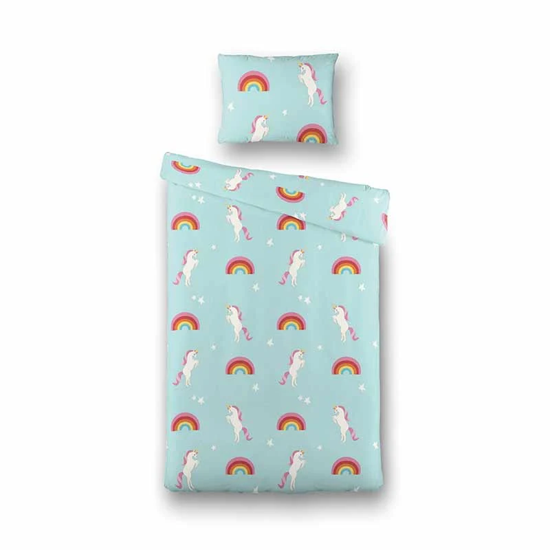 Dekbedovertrek Rainbow Unicorn