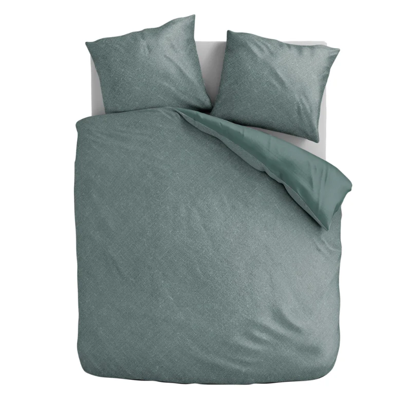 Dekbedovertrek Stonewash - Groen