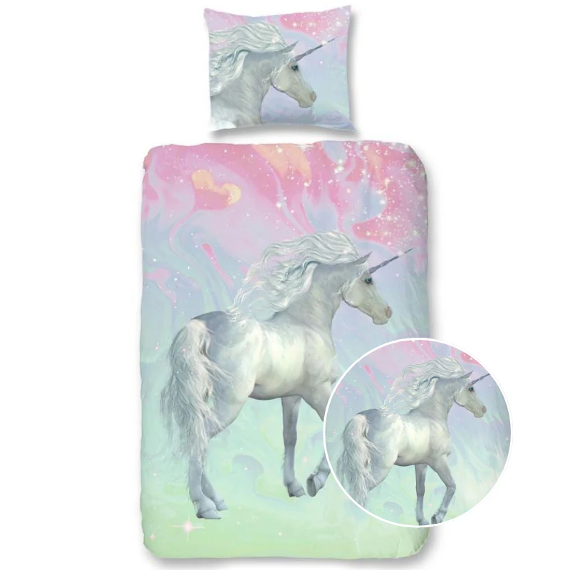 Dekbedovertrek Katoen - Sweet Unicorn