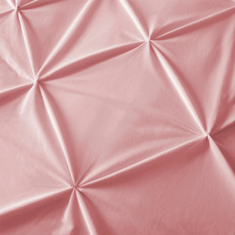 Dekbedovertrek Velvet Pintuck - Roze - Image 5