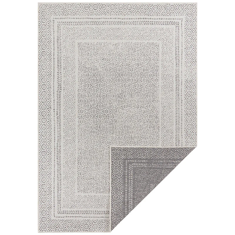 Dubbelzijdig Buitenkleed Victoria - Zilver - Image 2