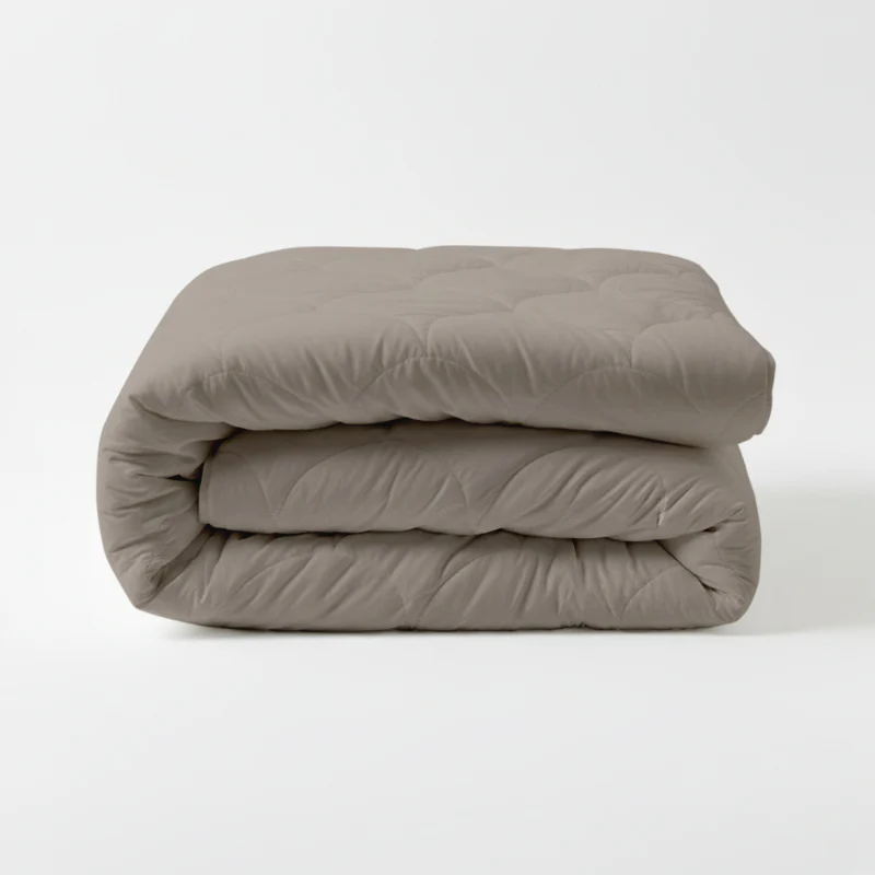 Easy Dekbed Zonder Overtrek - 4 Seizoenen - Taupe - Image 5