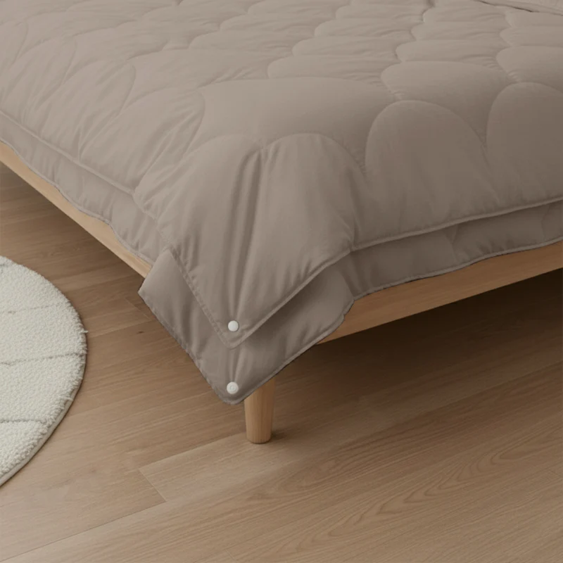 Easy Dekbed Zonder Overtrek - 4 Seizoenen - Taupe - Image 7