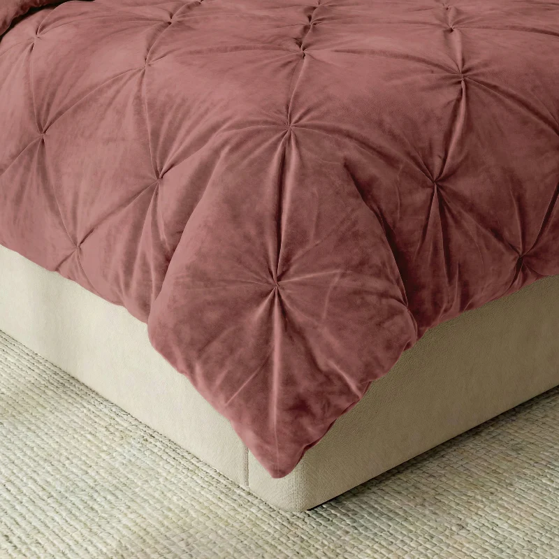 Easy Dekbed Diamond Pintuck - Roze - Image 2