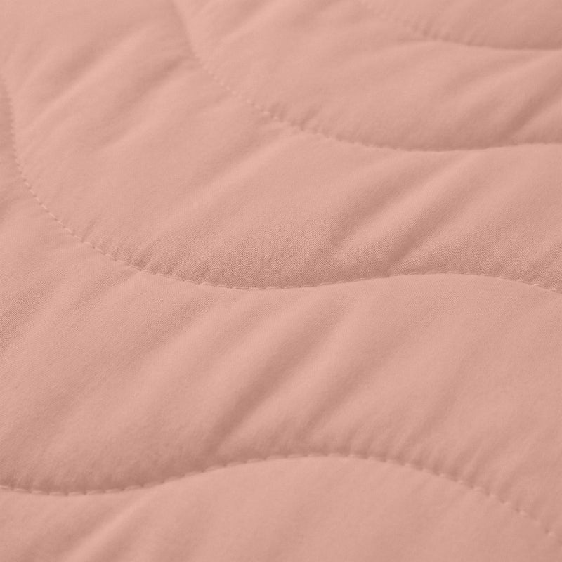 Easy Dekbed Zonder Overtrek Wave Uni - Roze - Image 3