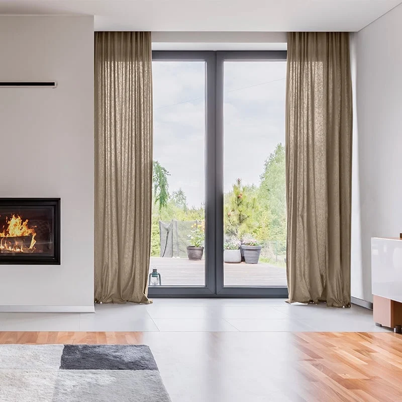 Gordijnen In Between - Haken of Ringen - Beige - Image 3
