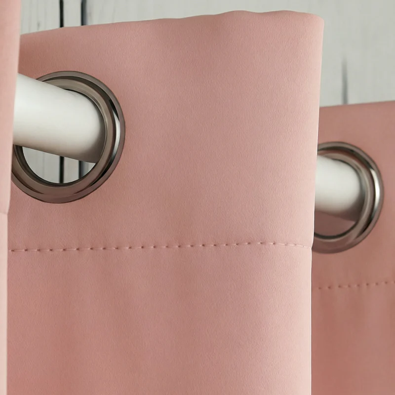 Gordijnen Verduisterend & Isolerend - Haken of Ringen - Oud Roze - Image 3