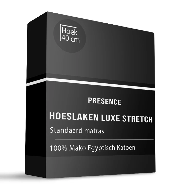 Hoeslaken - Mako Jersey Katoen - Antraciet