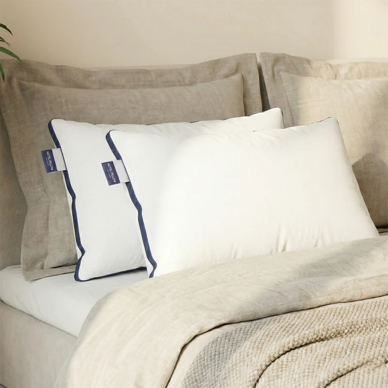 Hoofdkussens Royal Blue Comfort – Set van 2