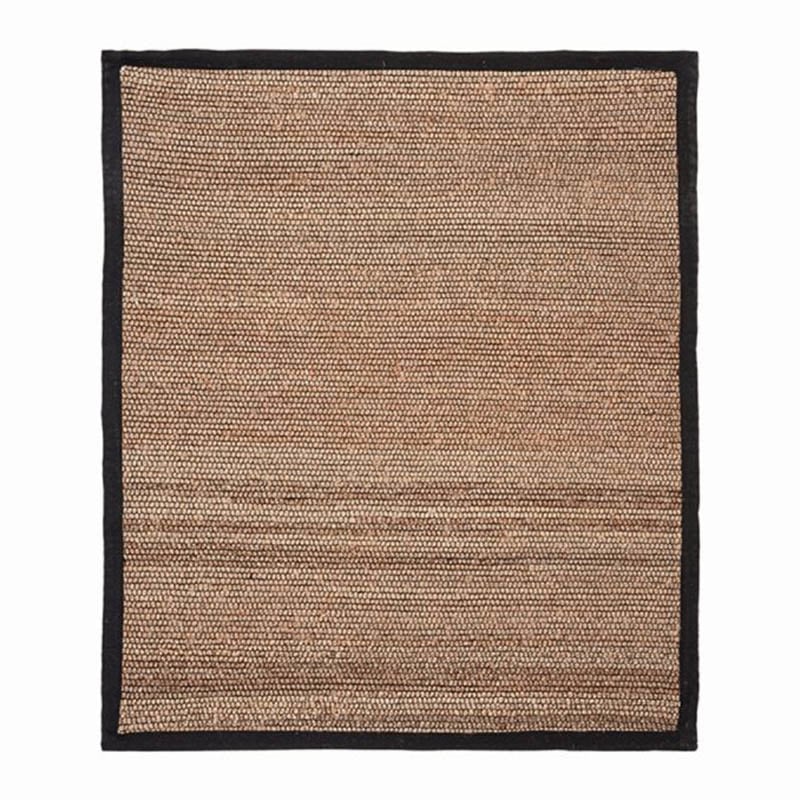Jute Vloerkleed Edge - Zwart - Image 2