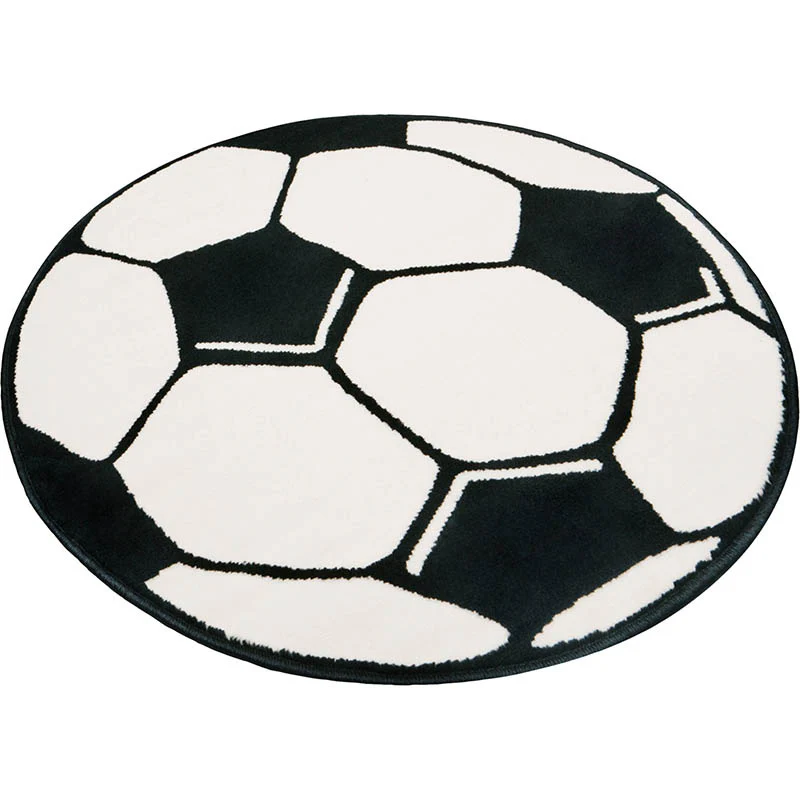 Kindervloerkleed Velours Voetbal - Image 2