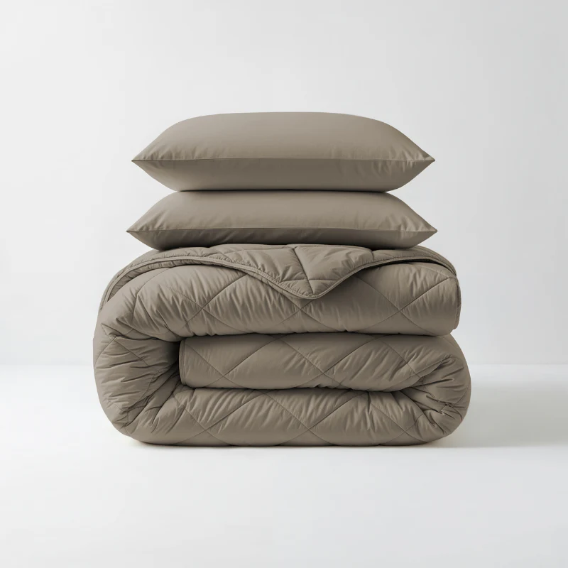 Lazy Dekbed Zonder Overtrek - Teak
