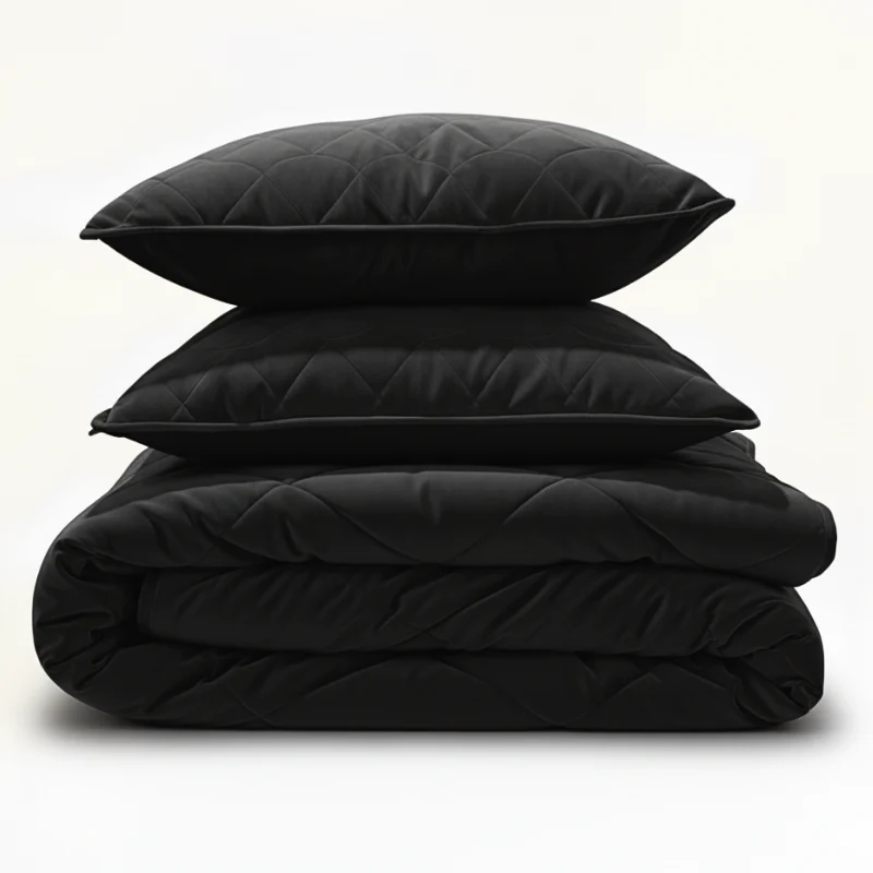 Lazy Dekbed Zonder Overtrek - Velvet - Zwart - Image 11