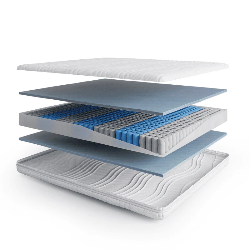 Matras Luxury Line - Pocketvering & Hybrid Koudschuim - Bamboe - Image 2
