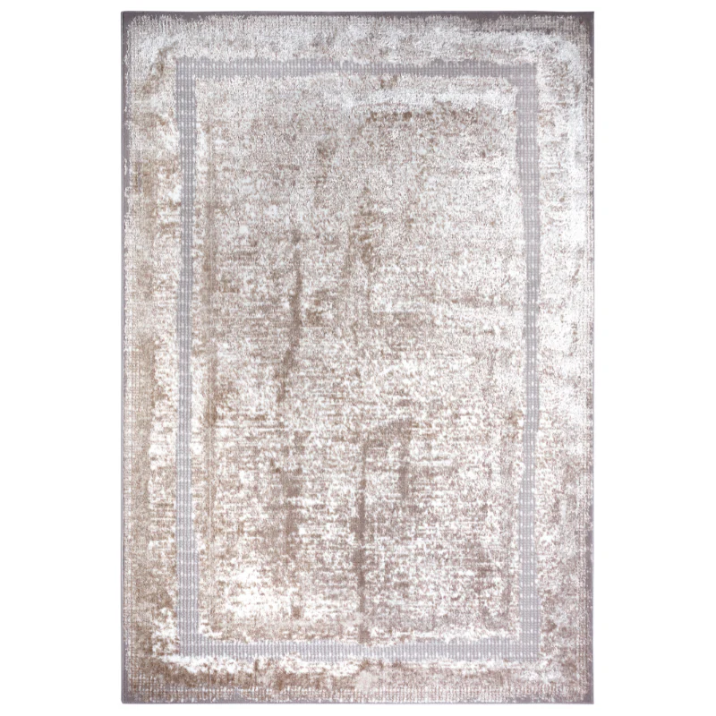Vintage Vloerkleed Picasso - Zilver / Beige - Image 2