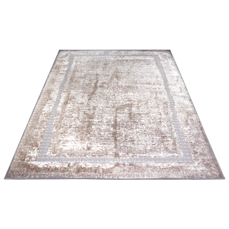Vintage Vloerkleed Picasso - Zilver / Beige - Image 6