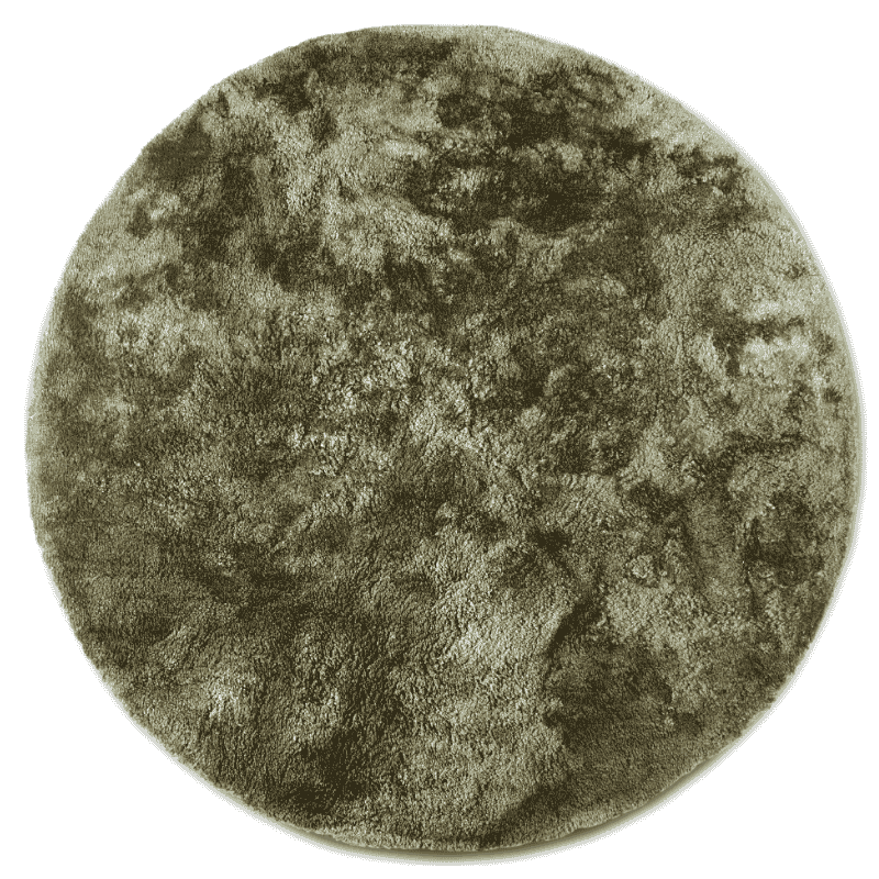 Vloerkleed Calida Rond - Groen - Image 2