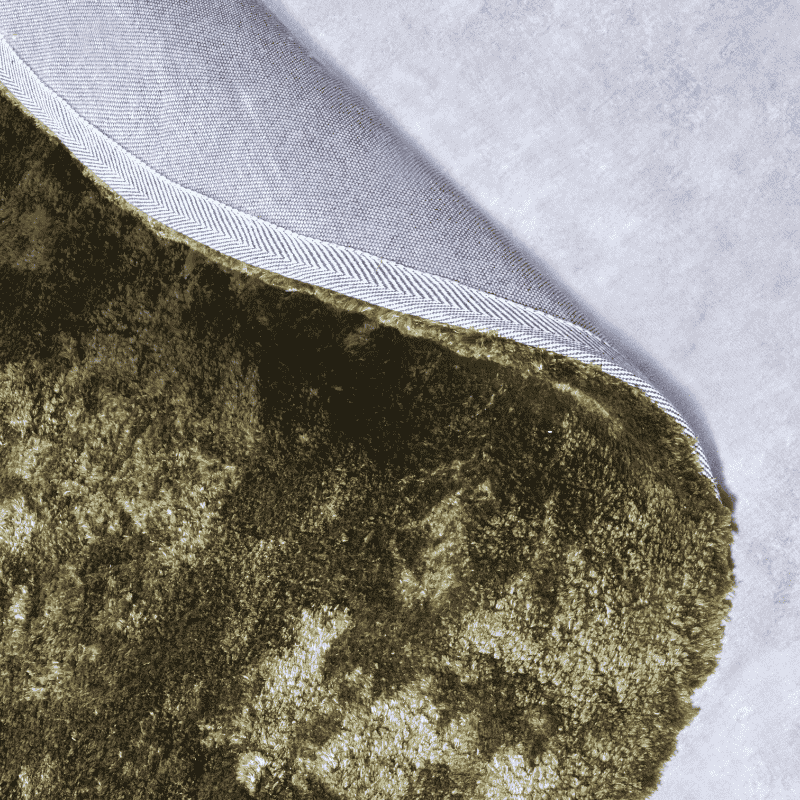 Vloerkleed Calida Rond - Groen - Image 4