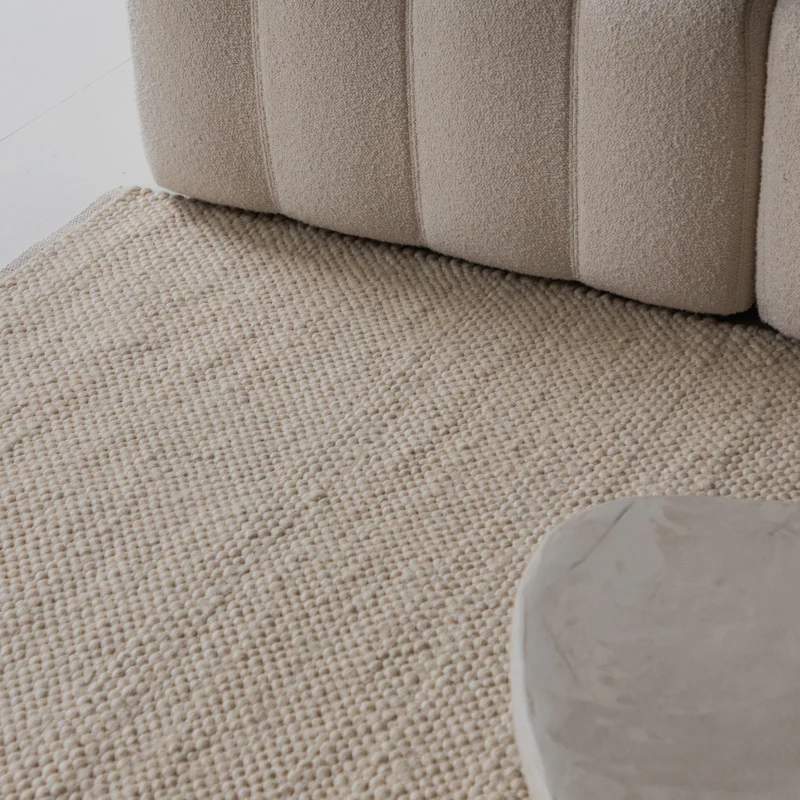 Wollen Vloerkleed Barley - Crème - 280x380 cm - Image 3